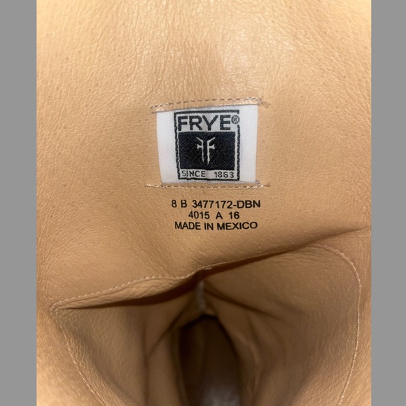 Frye Melissa Button Leather Tall Riding Boots - Picture 8 of 9